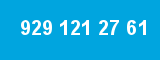 929 121 27 61